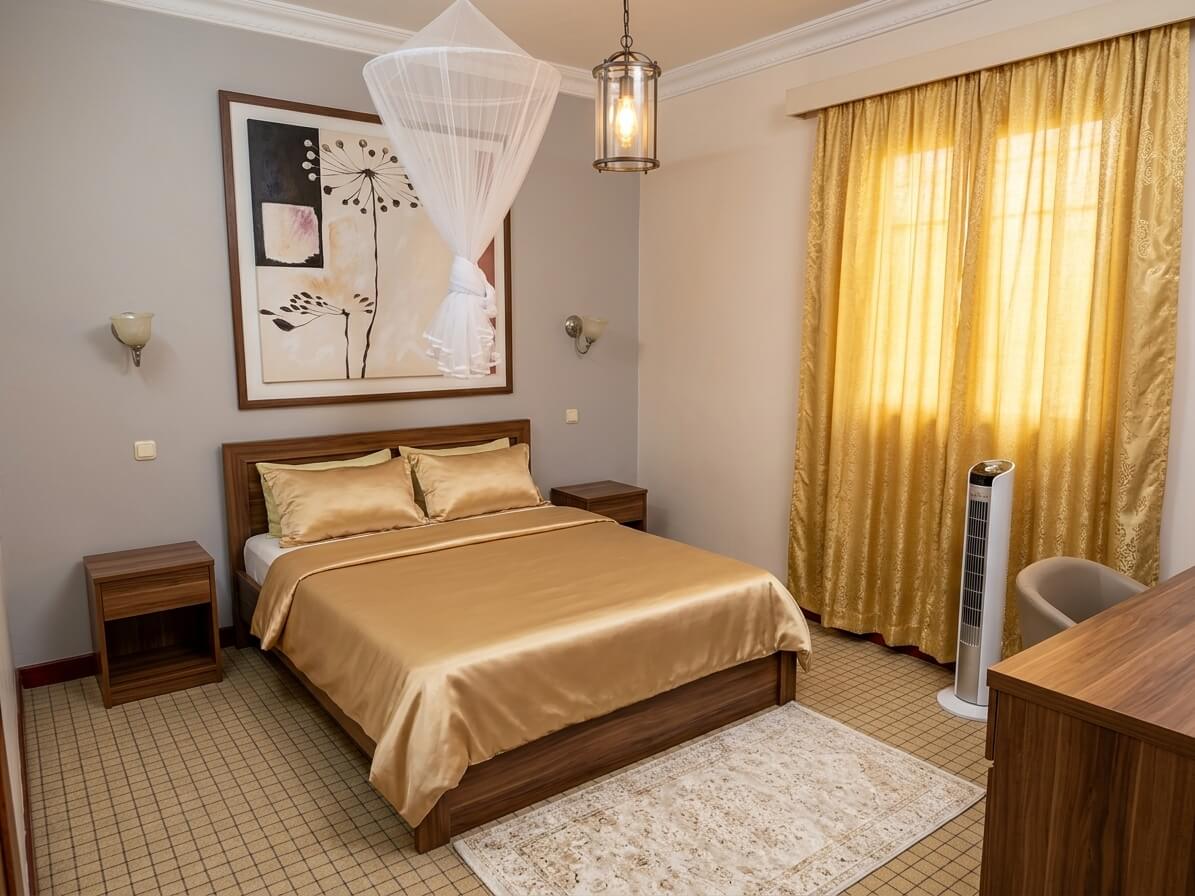 Chambre climatisée avec eau chaude à 19€